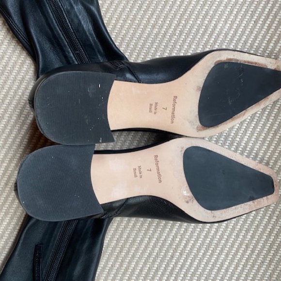 Reformation Rosina Black ankle Boot - Picture 5 of 9